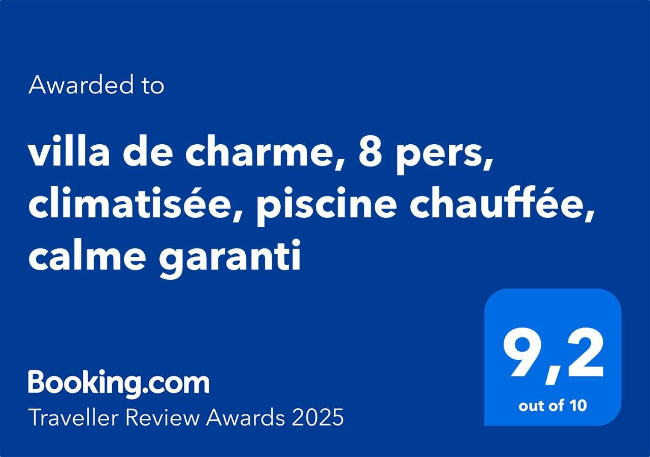 Villa De Charme, 8 Pers, Climatisee, Piscine Chauffee, Calme Garanti Roquebrune-sur Argens Ngoại thất bức ảnh
